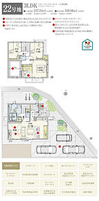 間取・外構植栽図は設計図書を基に描き起こしたもので実際とは多少異なる場合があります。 家具・家電・備品・車両等は価格に含まれません。 