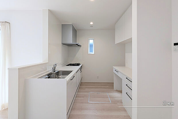 【2号地 キッチン】2号地