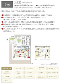 間取・外構植栽図は設計図書を基に描き起こしたもので実際とは多少異なる場合があります。 家具・家電・備品・車・自転車等は価格に含まれません。 