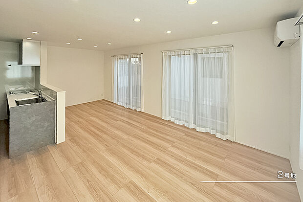 【2号地 リビング】2号地