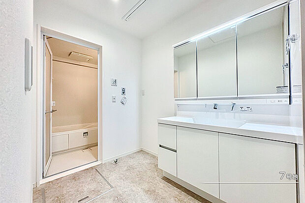 【7号地 洗面室】7号地