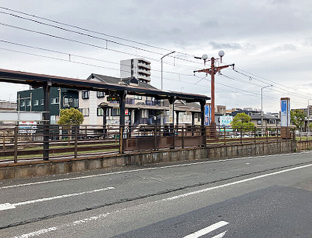 鹿児島市電谷山線「涙橋」電停