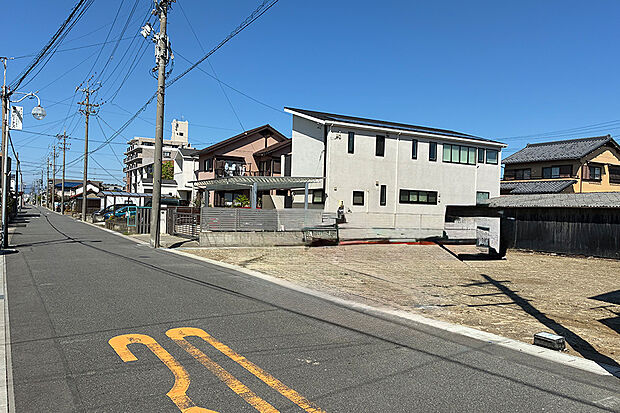 【2号地 前面道路含む現地写真】2号地
