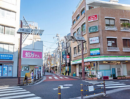 大岡山北口商店街 約620m