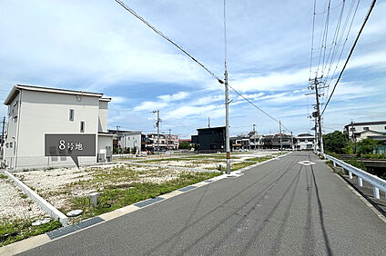8号地 現地写真