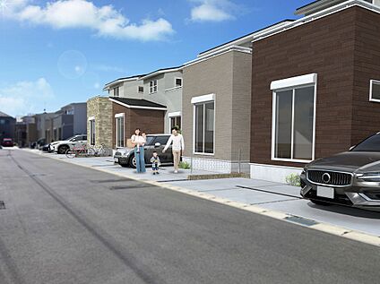 街並みイメージパース