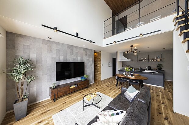 【創建のお客様90%以上が選ばれる「吹抜け」】
外断熱工法が標準装備なので、大規模空間であっても温度差2℃。
1年を通じて快適な室内のおかげで、冷暖房費が一般家庭の約60%も削減できます。