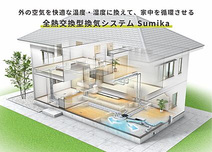 【第1種換気＋高性能フィルター】24時間いつも新鮮な空気