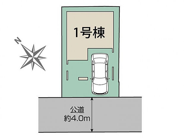 座間市相模が丘3丁目1棟 区画図