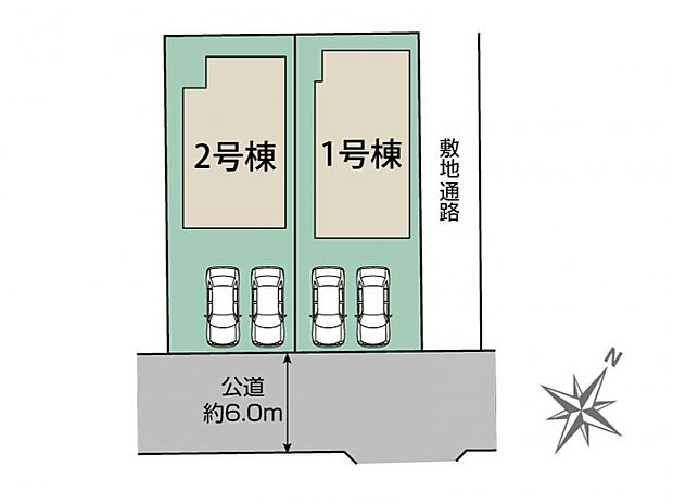 相模原市南区相模台7丁目2棟 区画図