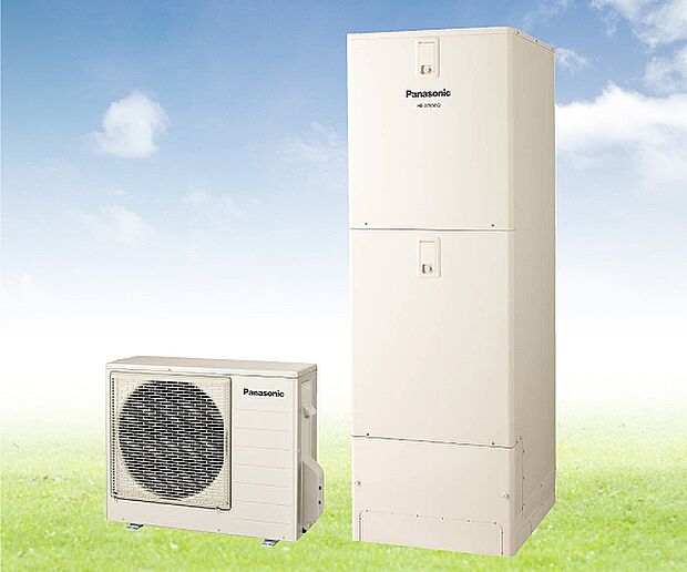 【【Panasonic】エコキュート】エコキュートは、空気の熱を利用してお湯を沸かす環境に優しい給湯器です。マイコン制御湯沸かしでいつでもお湯たっぷり！ 370リットルのフルオートタイプ！
