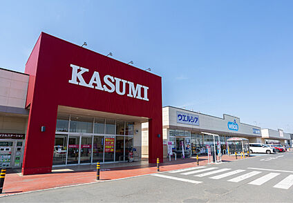 カスミ万博記念公園駅前店 現地から2580m～2730m。(車で4分～5分。)