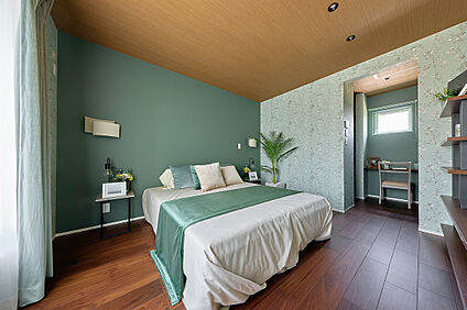 ホテルライクな寝室