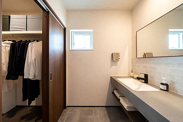 【洗面】2人並んでも問題ありません!