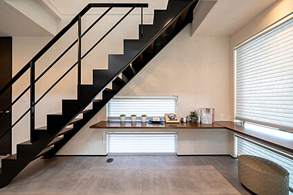 オープン階段スペース
