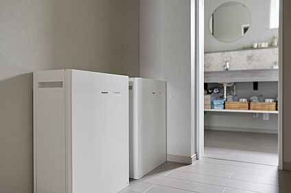 パナソニック製蓄電池（6.7kw×2台）