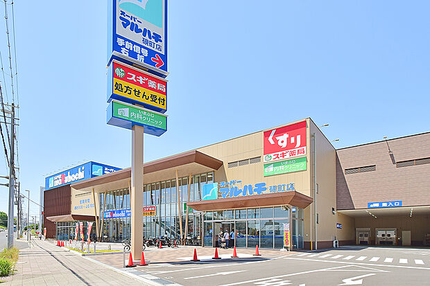 スーパーマルハチ硯町店(約1,120m)