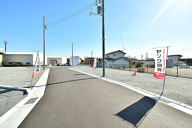 【現地写真】(モデルハウス建築前に撮影)