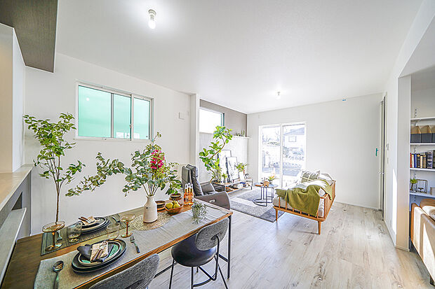 【【近隣モデルハウス】】ジーハスタ松戸・新八柱モダンカーサPLAN1（販売中）※2026年1月撮影