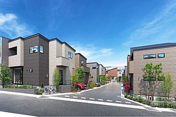 ポラスの分譲住宅 ブリスト宮原 スクエアフォルマ 外観