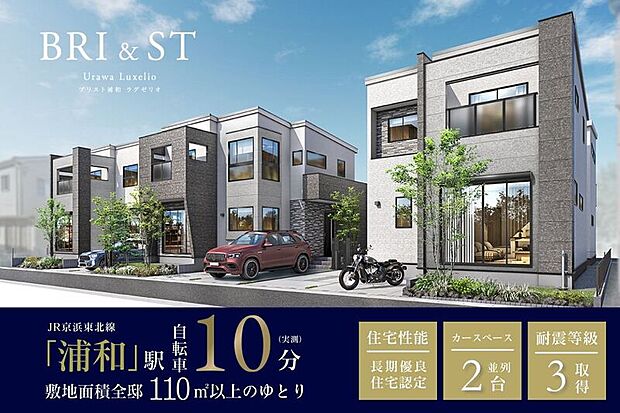 JR京浜東北線「浦和」駅まで自転車10分※実測