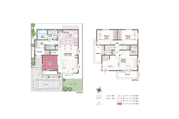 【4LDK(5LDK対応可※別途有償)】4LDK(5LDK対応可※別途有償)+土間収納+パントリー+リネン庫+ウォークインクローゼット