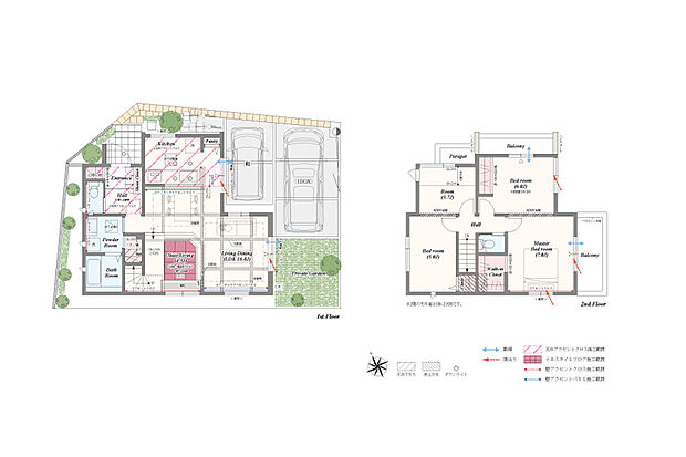 【4LDK（2・3LDK対応可※別途有償）】4LDK（2・3LDK対応可※別途有償）＋ステアリビング＋土間収納＋パントリー＋リネン庫＋ウォークインクローゼット
