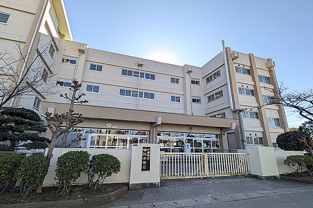 中川小学校(現地より徒歩8分)
