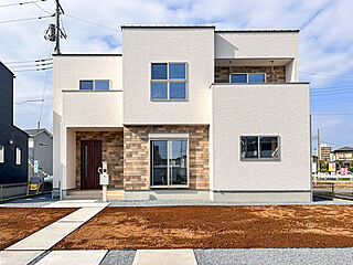 ワイウッドコート土浦市荒川沖西第1期　新築分譲住宅(株)横尾材木店 外観