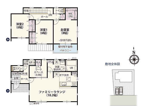 【1号棟　間取り図】