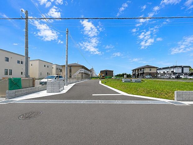 【土浦市真鍋第3期 現地外観】 ※令和8年8月時点