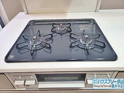 3つ口ガスコンロ【同社施工例】