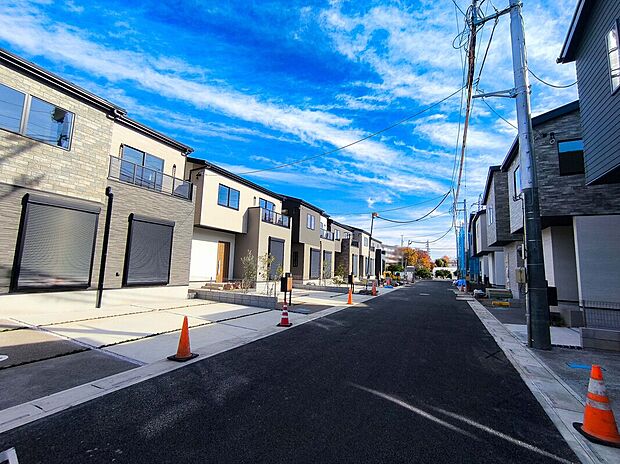 全15棟の整った分譲地。