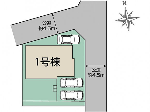 千葉市若葉区桜木2丁目1棟 区画図