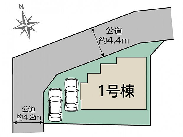 四街道市大日2期1棟 区画図