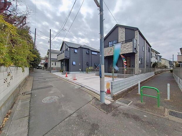 【前面道路含む販売現地】前面道路含む販売現地/1号棟