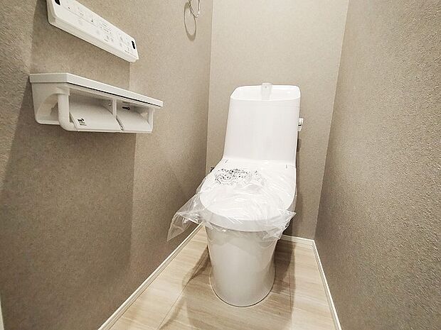 【トイレ】汚れにくくお手入れしやすいおトイレです！