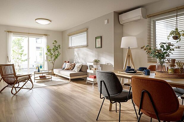 ゆとりある暮らしを叶えるLDK。