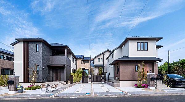 トヨタホームの街づくり邸宅分譲、全11邸