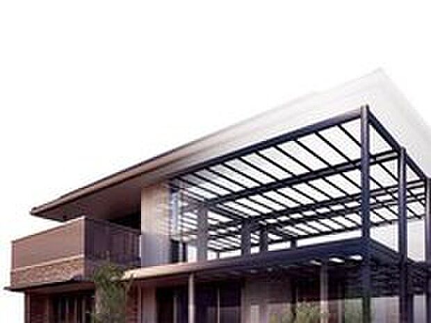 【地震などの災害にも強い「丈夫な構造体」】トヨタホームの住まいは、太い柱と強い梁で地震の力を吸収する強靭な鉄骨ラーメンユニットで支えられています。柱と梁を強固につないで一体化させ、変形防止プレートで接合部を補強することにより、構造全体で強さを発揮します。オートメーション化されたロボットや確かな技術を持つ技能者が、それぞれの特性を活かして高精度な溶接を行っています。
(参考イメージ）