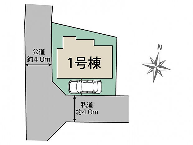 練馬区西大泉4丁目1棟 区画図
