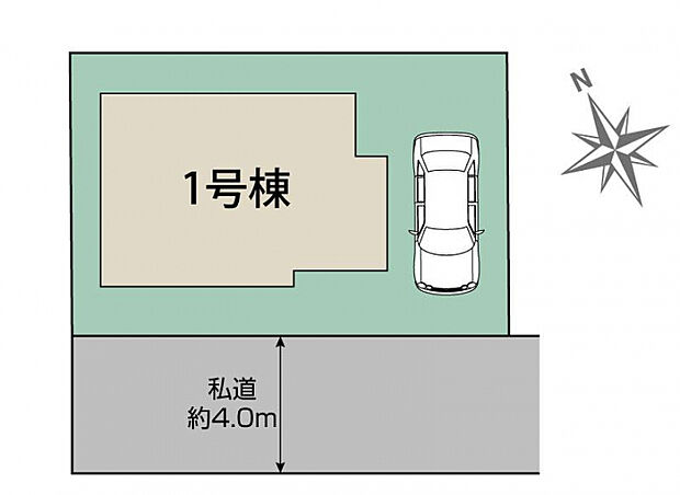 三鷹市大沢5丁目1棟 区画図