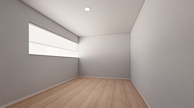 【C棟ロフト　完成予想図】3帖のロフトは、季節物の収納から趣味スペースまで、暮らしに合わせて多用途に活用できます。