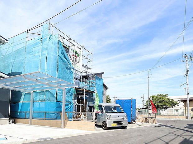 【BV３播磨町二子３号地】ＢＶ３播磨町二子３建築中現場写真（2026年8月）