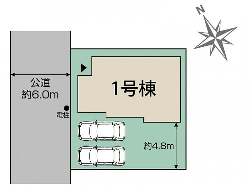 佐倉市中志津7丁目1棟 区画図