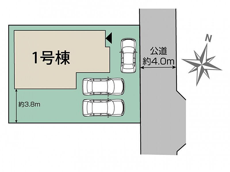 八千代市上高野1棟 区画図