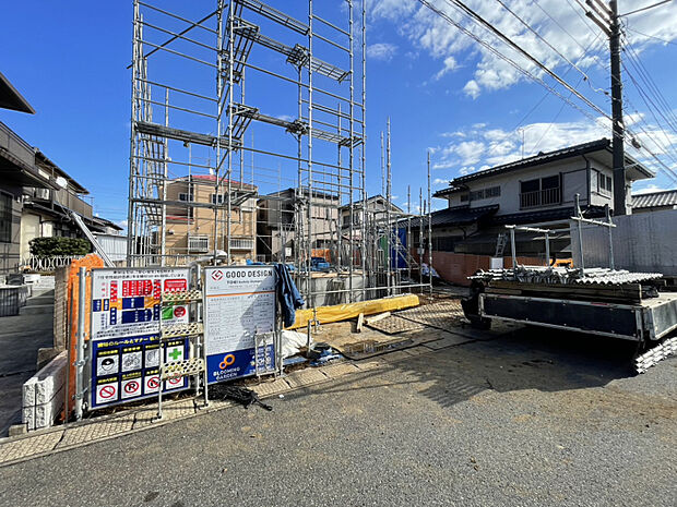 建築中（12.22撮影）　