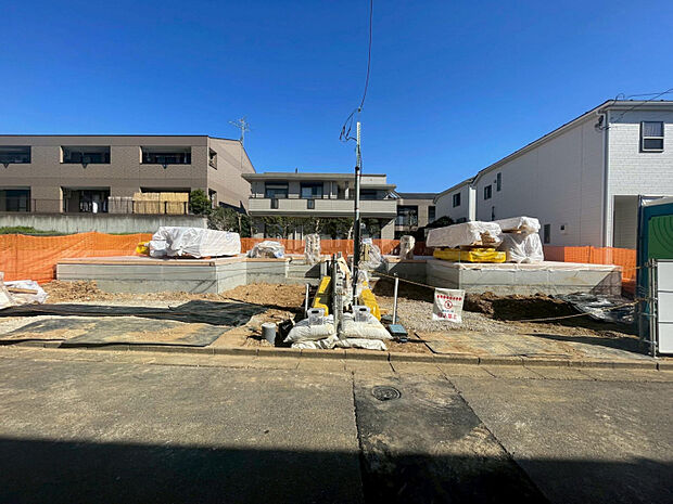 基礎工事中（3.15撮影）　