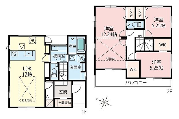 【 間取り図/3号棟 】