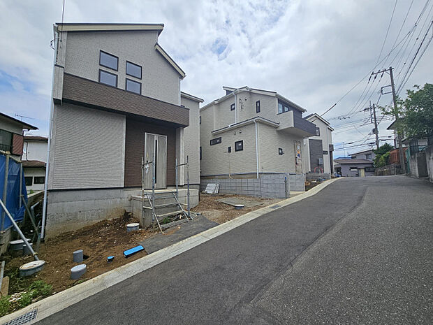 販売現地（R8.6.6）全5棟現場の分譲地ライフスタイルに合ったプランをお選びいただけます♪　